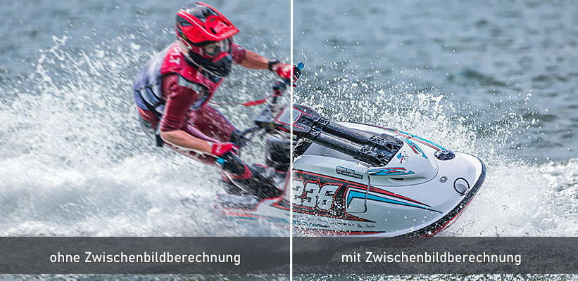 BenQ V5010i Zwischenbildberechnung Test
