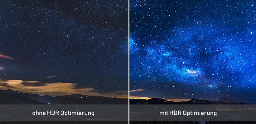 XGIMI Titan Kontrast HDR Optimierung