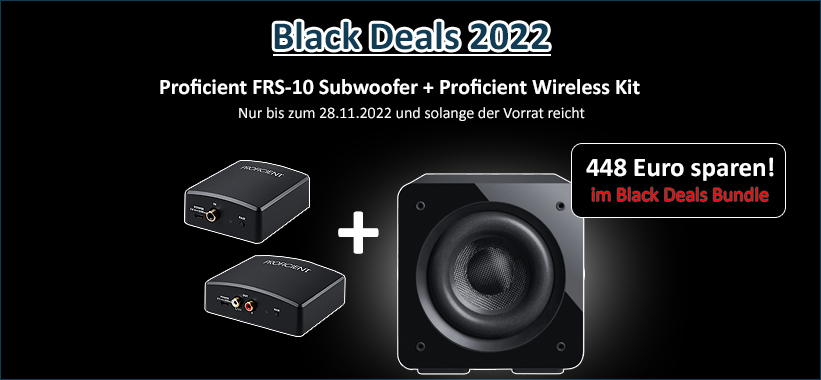 Proficient FRS-10 Black Deals Subwoofer Bundle 2022