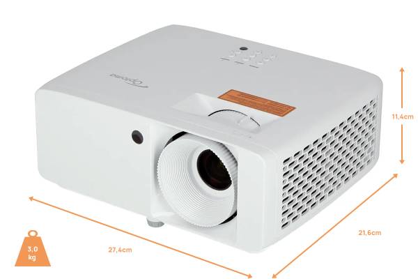Optoma HZ146X-W - Full HD Laser Beamer | HEIMKINO.DE Tuning Edition