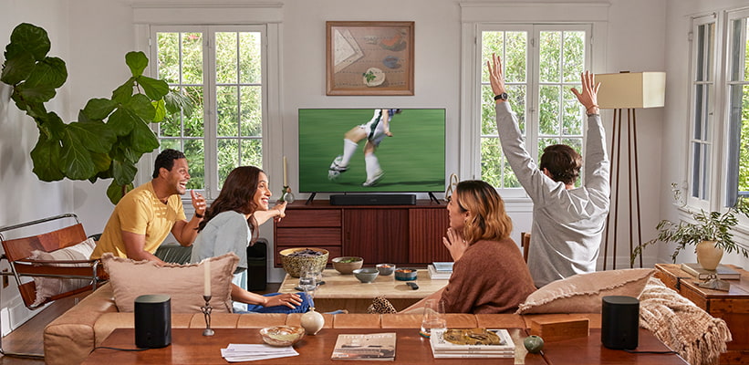 Sonos Beam Smarte Soundbar Schwarz Multiroom System