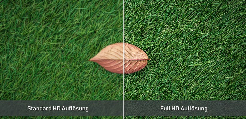 Epson EF-61G Vergleich Aufloesung