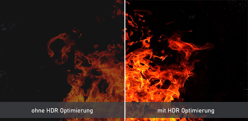 Optoma HZ40HDR HDR Verbesserung