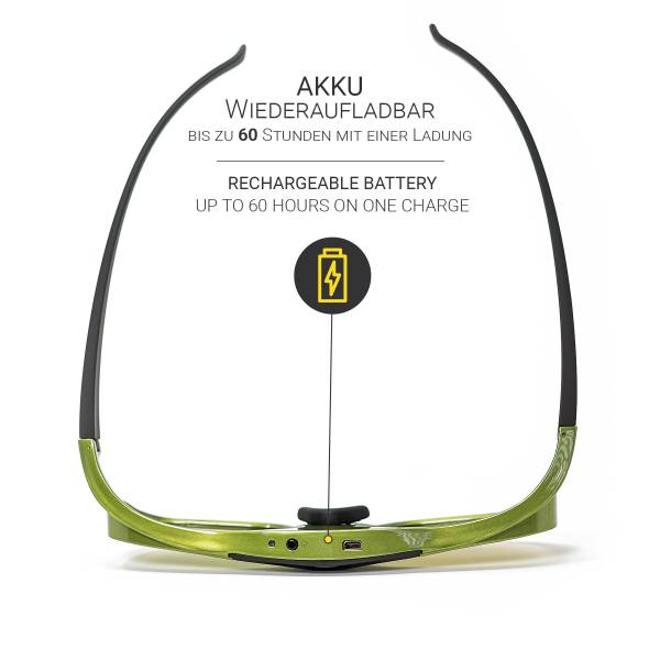 Hi-SHOCK DLP Pro Lime Heaven DLP Link 3D Brille