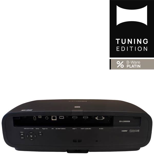Epson EH-LS9000B 4K HDR Laser-Heimkino-Beamer mit 3LCD-Technologie, 2.200 Lumen und motorisiertem Le