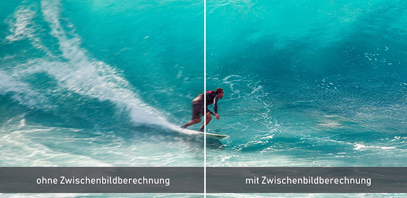 LG CineBeam PU600U TruMotion Zwischenbildberechnung