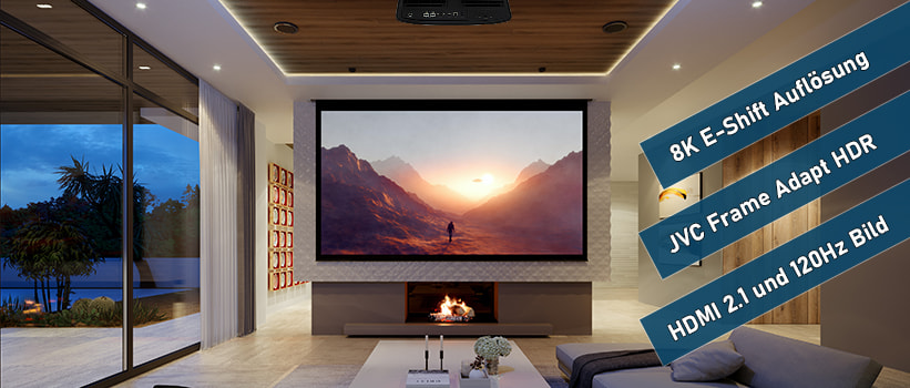 JVC DLA-NZ7 Beamer Installation