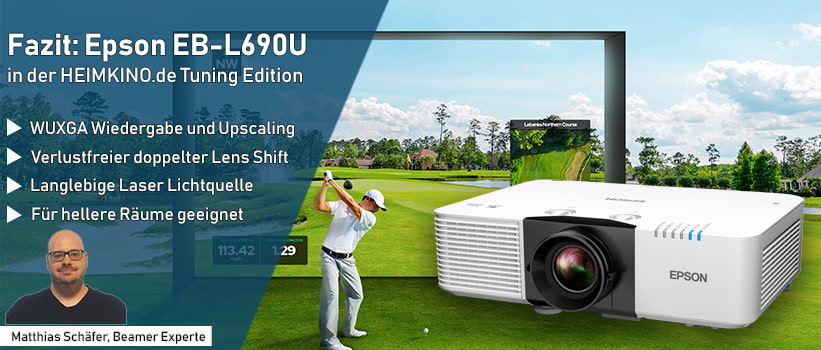 Epson EB-L690U Beamer Kaufberater Fazit