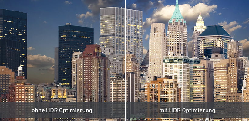 Epson EF-72 HDR Optimierung Vergleich