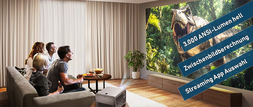 BenQ TK705i Heimkino Beamer Installation