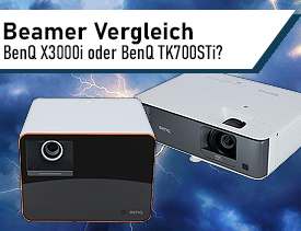 Kurzdistanz Beamer Vergleich BenQ X3000i oder BenQ TK700STi