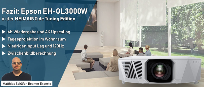 Epson EH-QL3000W Beamer Kaufberater Fazit