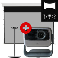 Set: JMGO N1S Ultima + JMGO N1 Standfuss + celexon Pearlstone Kontrastleinwand