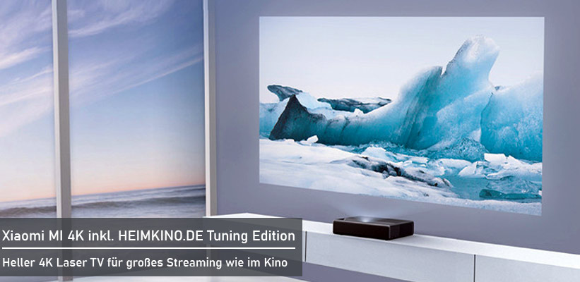 Xiaomi MI 4K Laser TV Serien Streaming