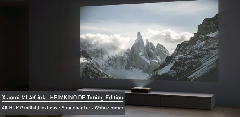 Xiaomi MI 4K Laser TV Installation
