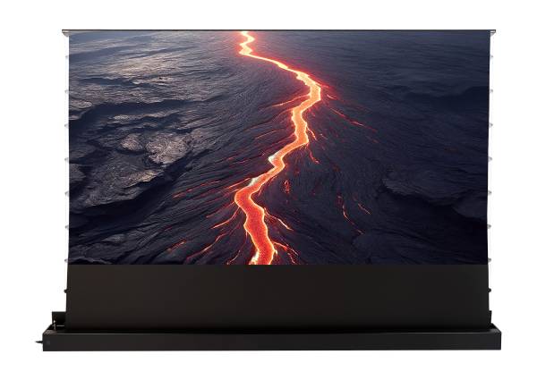 celexon CLR UST Kontrastleinwand II Plus 280 x 158cm - 130" schwarze Bodenleinwand