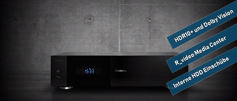 R_volution PlayerPro 8K Installation