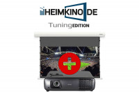 Set: BenQ W4000i + celexon Slate Tension Motorleinwand | HEIMKINO.DE Tuning Edition