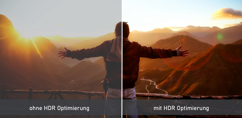 Sony Bravia Projektor 8 VPL-XW6100ES Schwarz HDR Kontrast Optimierung Test