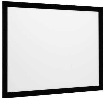 euroscreen Rahmenleinwand Frame Vision mit React 3.0 220 x 132,5 cm 16:9 Format