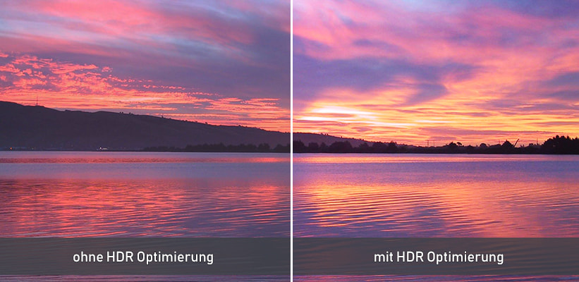 Epson EF-62N HDR Optimierung Vergleich