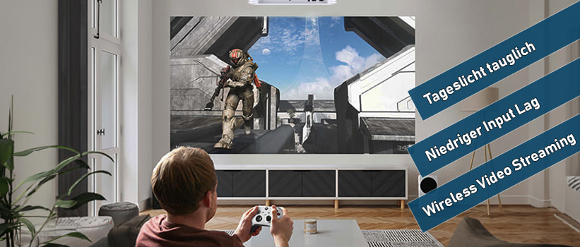 Acer P1558i Heimkino Beamer Installation