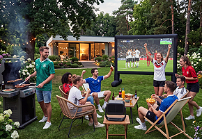 Fußball Deals Beamer Leinwand Outdoor Aufbau Know-how
