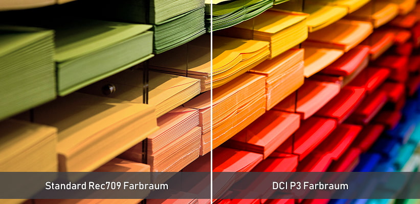 Epson EH-LS9000W DCI P3 Farbraum Praxis