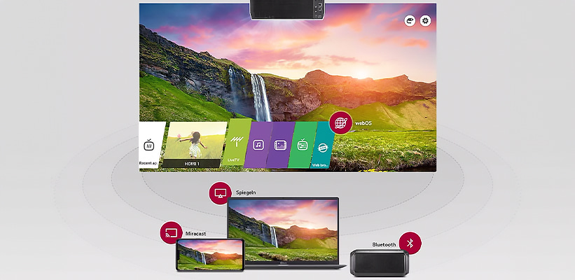 LG BU60PST WebOS Smarte Oberflaeche