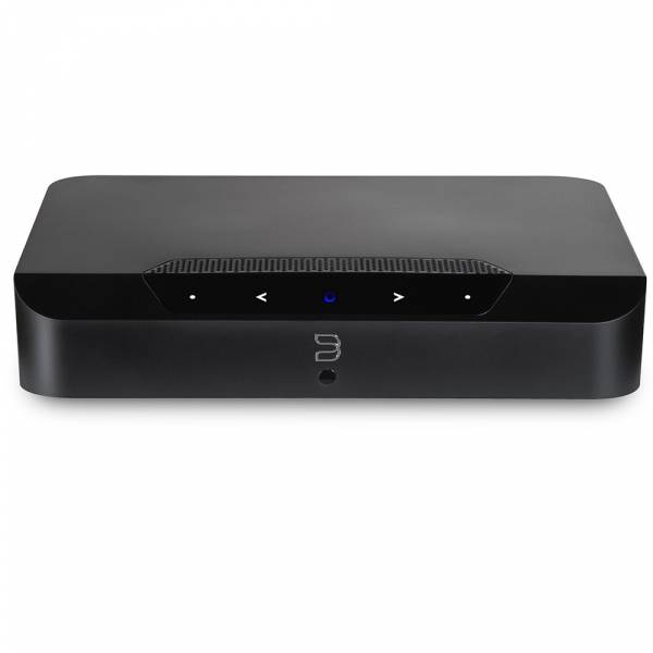 Bluesound POWERNODE EDGE HD kompakter kabelloser Streaming Stereoverstärker für Multiroom, Schwarz