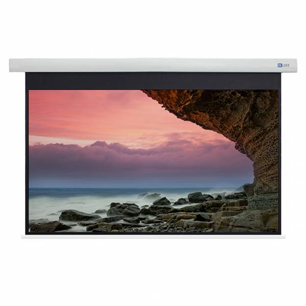 DELUXX Cinema Motorleinwand 298 x 168cm, 135 - 4K Fibre MWHT