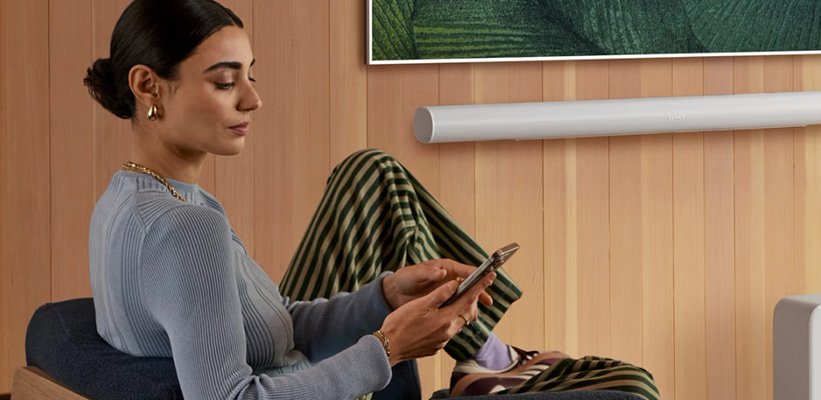 Sonos Arc Ultra Smarte Premium Soundbar Weiss Streaming Bedienung