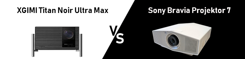 XGIMI Titan Noir Ultra Max oder Sony Bravia Projektor 7 VPL-XW5100ES Beamervergleich Test