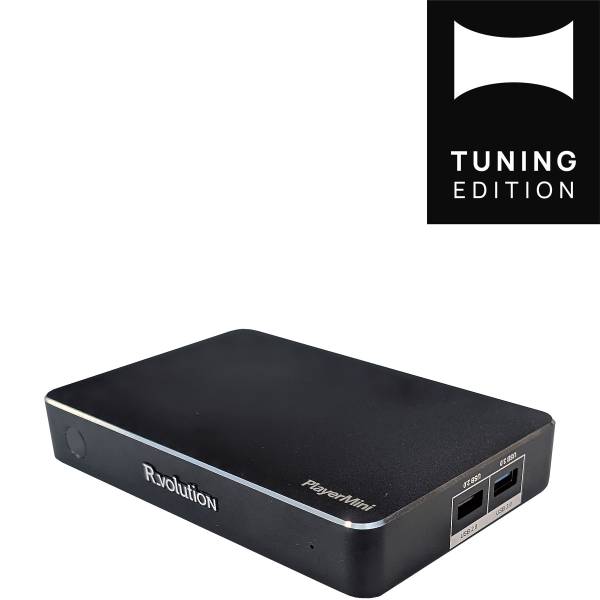 R_volution PlayerMini - 4K UltraHD HDR Mediaplayer | HEIMKINO.de Tuning Edition