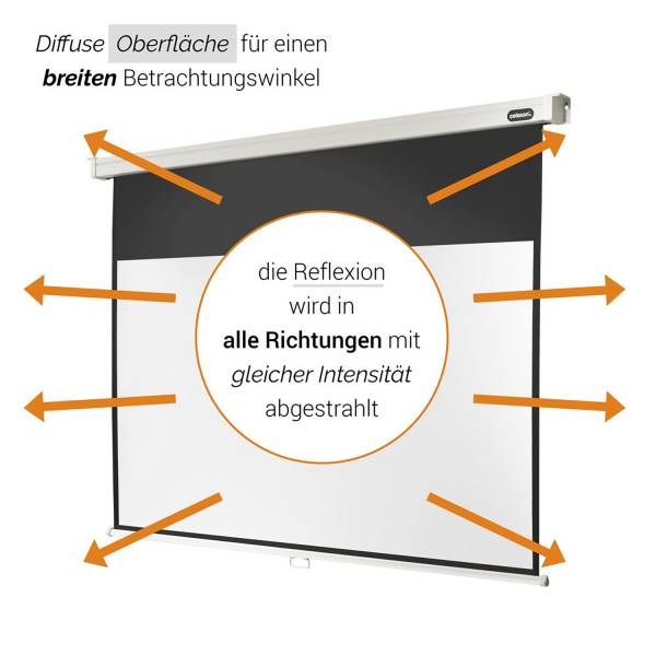 Celexon Leinwand Rollo Professional 280 x 158 cm