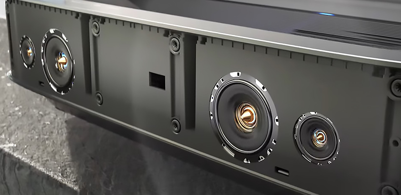 Hisense 100L9HD Soundbar Lautsprecher Leistung