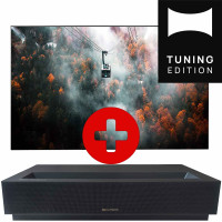 Set: Formovie Cinema Edge + celexon CLR Performance Rahmenleinwand | HEIMKINO.de Tuning Edition