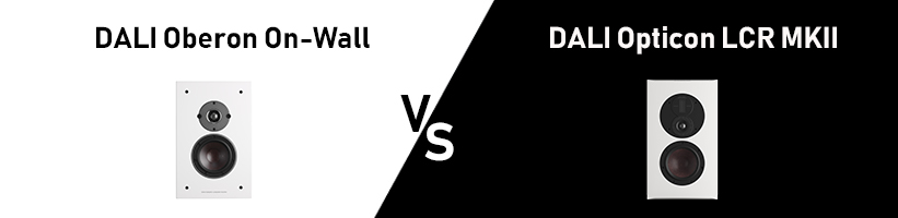 DALI Oberon On-Wall vs DALI Opticon LCR MKII