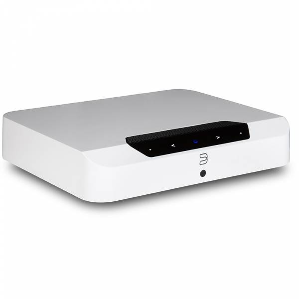 Bluesound POWERNODE EDGE HD kompakter kabelloser Streaming Stereoverstärker für Multiroom, Weiss