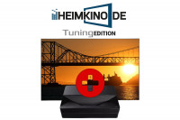 Set: Philips Screeneo U5 + celexon CLR UST Rahmenleinwand II | HEIMKINO.DE Tuning Edition
