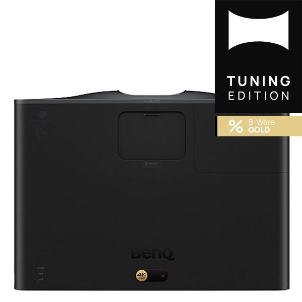 BenQ W2720i Beamer mit 4K Auflösung, integriertem Android-TV-Dongle & AI-Kinomodus - B-Ware Gold