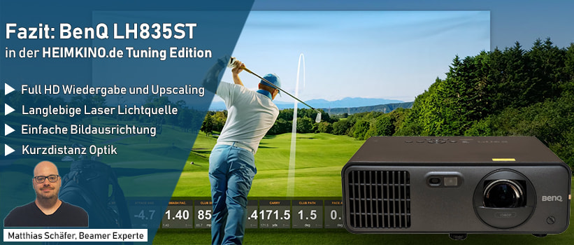 BenQ LH835ST Beamer Kaufberater Fazit