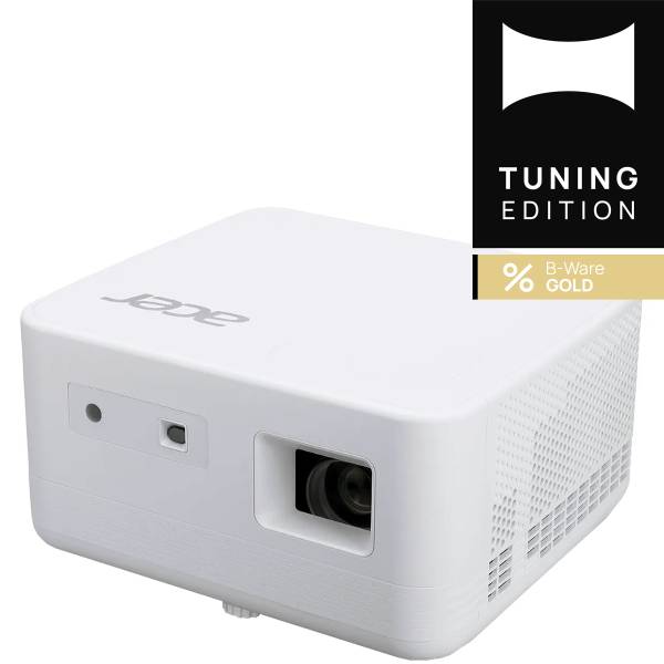 Acer PD1800 4K UHD LED-Projektor mit 1.000 ANSI Lumen, 240 Hz Input Lag und ISFccc-Zertifizierung -