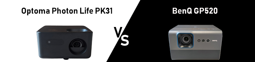 Optoma Photon Life PK31 oder BenQ GP520 Beamer Vergleich