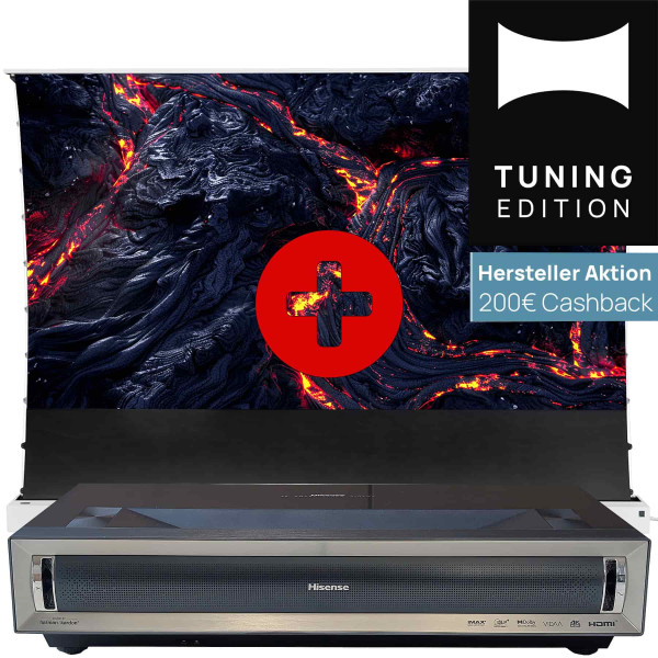 Set: Hisense PX3-Pro TriChroma + celexon CLR UST Kontrastleinwand II