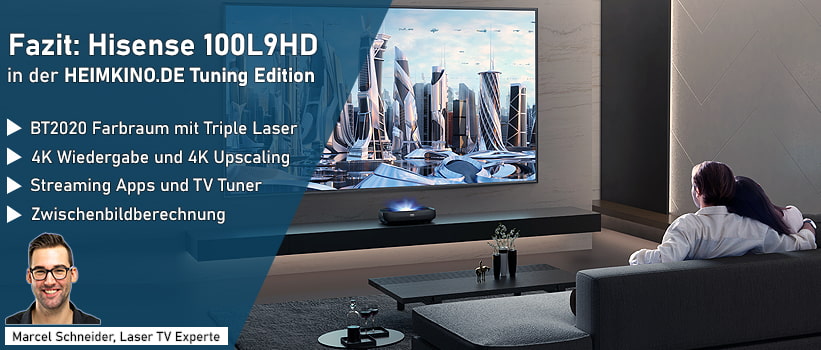 Hisense 100L9H-D12 Laser TV Fazit