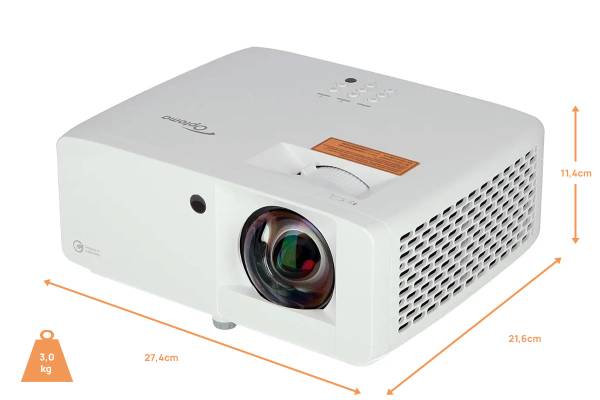 Optoma GT2100HDR - Full HD HDR Laser Beamer | HEIMKINO.DE Tuning Edition