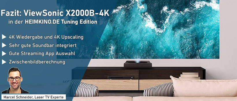 ViewSonic X2000B-4K_Laser_TV_Installation
