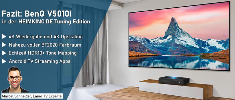 BenQ V5010i Laser TV Fazit