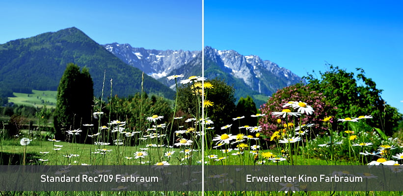 Epson EB-L530U erweiterter Kino Farbraum Praxis